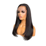 Straight 13*4  HD Frontal Lace Wig Naturlal Black 180% Density