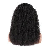 Kinky Curly Glueless Headband Wig Naturlal Black 180% Density